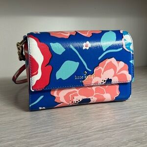 Kate Spade New York Patent Leather Floral purse